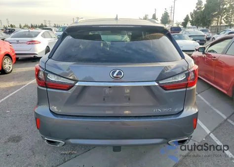2016 Lexus Rx 350 из США, поврежденный, VIN 2T2ZZMCA8GC017066